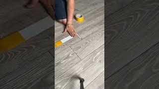 Técnica para hacer reparaciones en piso de madera  #construction #skills #diy #usa #mexico