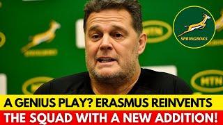 UNEXPECTED STRATEGY! RASSIE ERASMUS SHAKES UP THE SPRINGBOK LINEUP | SPRINGBOKS NEWS