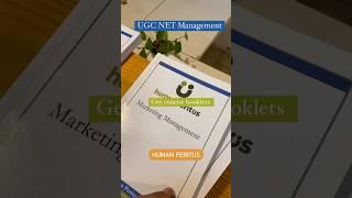 Boost your score with HUMAN PERITUS Booklets ~ UGC NET Management :)