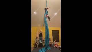 Little Mama's Crazy Drop! (The McFive Circus - Aerial Silks)