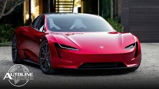 Tesla Roadster Delayed Again; Porsche Creating Battery Digital Twin - Autoline Daily 3835