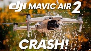 DJI MAVIC AIR 2 CRASH !!