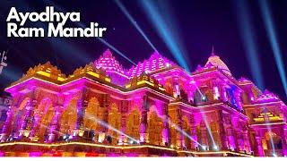 Ram Mandir Pandal Kolkata | Santosh Mitra Square | Kolkata Durga Puja 2023 | 4K