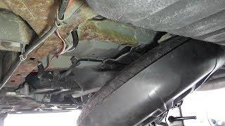 How I Removed Stuck Spare Tire -  2005 Dodge Grand Caravan with Stow and Go seats