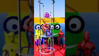 Gta v SpiderMan Funny Ragdoll #shorts #ytshorts