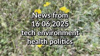 #News from 2025 06 20 politics, showbiz, crypto, tech HD portrait stream vertical