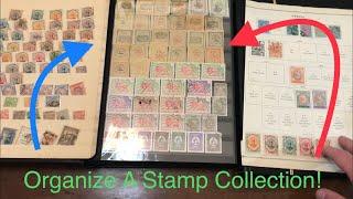 How to Organize Your Stamp Collection!