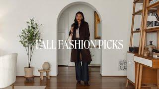 WHAT I'M WEARING THIS FALL!