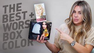 The Best + Worst Box Hair Color!