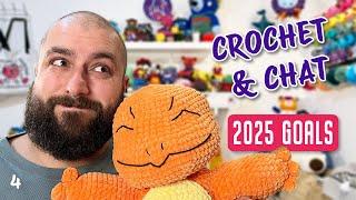 my CROCHET business GOALS for 2025 - Crochet & Chat EP 4