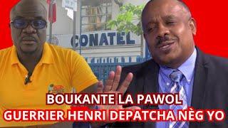 Guerrier Henri sakaje nèg yo aprè desizyon Konatèl pran pou kanpe emisyon Boukante La Pawòl la