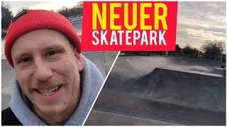  Skate Vlog aus England  Ein komplett neuer Skatepark in Newark-on-Trent  Spontan Spot Check