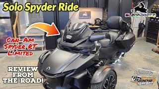 Can-Am Spyder RT Limited On-Road Review | Mike Heads Out for a Solo Ride on the New Spyder