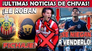 ULTIMA HORA PUMAS ROBA FICHAJE A CHIVAS! PULIDO SE QUEDA EN LA MLS! RECHAZAN OFERTA POR CANTERANO