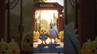 Chick Who Dreamed of School  | Emotional Animated Story | AI Universe