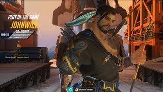 Overwatch IDDQD The Most Dominant Hanzo Gameplay Ever With 70 Elims