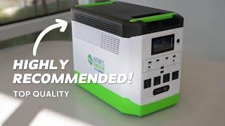 Portable Solar Generator for Home, Outdoor and Emergency use