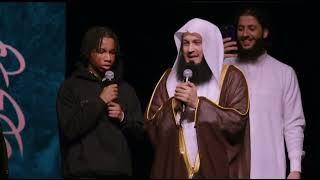 17 years old Young Boy Takes His Shahada with Mufti Menk Amazing moment ￼