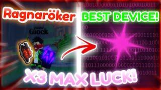 USING 3X MAX LUCK WITH THE *NEW* BEST GEAR RAGNARÖKER GOT ME THIS! | Sol's RNG ERA 9!