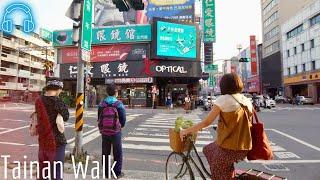 Walking down "Book Store Street" in Tainan, Taiwan / 逛北門路原光南唱片到原大眾唱片 4K60 ASMR 