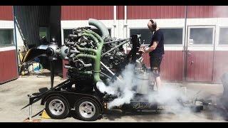 Bristol Hercules Radial Aircraft Engine Demonstration