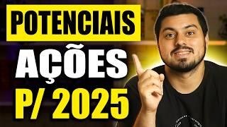 3 AÇÕES PARA GANHAR DINHEIRO EM 2025!