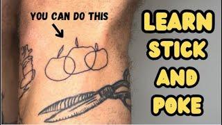 How to tattoo stick and poke