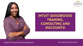 Intuit QuickBooks app selection, training, consulting and discounts | Forrester’s Accounting Service