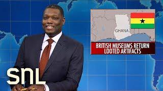 Weekend Update: British Museums Return Ghana Artifacts, Disney Maternity Ward Rumor - SNL