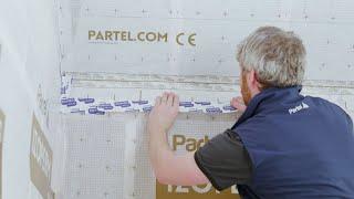 How to install a functional vapour control layer: Partel IZOPERM PLUS Product System