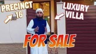 272 Sq Yard Villa | P16 Private Luxury and Designer Villa |Bahria Town Karachi Chance Deal pakistan