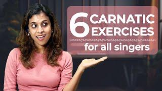 6 Carnatic Exercises you should practise everyday | Pratibha Sarathy