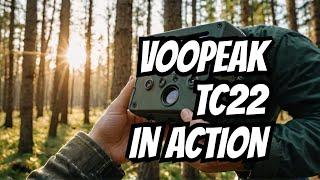 "Hands-On with the Voopeak TC22: Solar-Powered Hunting Cam Demo!"