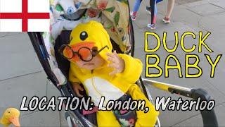 DUCKMAN + DuckBaby in London WaterLOO