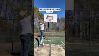 The Evolution of Basketball Layup