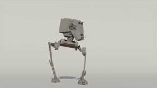 3D Animation test At-st walker