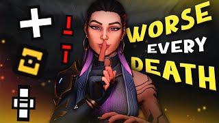 Every DEATH Crosshair gets WORSE  10K SPECIAL VALORANT ASMR 