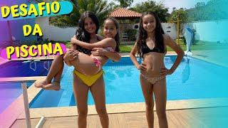 DESAFIO DA PISCINA BRINCANDO COM ELAS