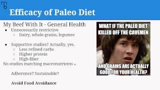 Efficacy of the Paleo Diet - MyoBrain Nutrition Seminar Excerpt