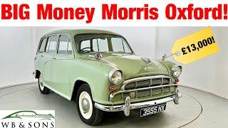 Morris Oxford Traveller Sells For HUGE Money At Auction! WB & Sons June 2023 Classic Sale Results