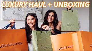 Another shopping spree… MASSIVE LV + Gucci haul & unboxing!! Summer 2022 *luxury designer haul*