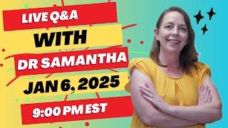 Live Pregnancy Q&A | Dr. Samantha Answers Your Live Questions and Questions from Comments! 01/06/25