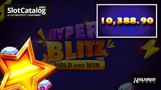 Epic win. Hyper Blitz Hold and Win slot from Kalamba Games