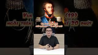 Hỏi đáp nhanh: Vị vua trị vì ngắn nhất lịch sử Thế Giới #shorts
