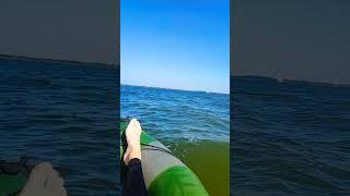 Чем хорош пакрафт на открытой воде?) #packrafting