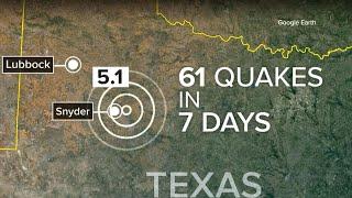 KTF News - US state is rocked by more than SIXTY earthquakes with up to 5.1 magnitude in a week