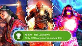 Unlocking the RAREST Achievement in EVERY CoD Zombies Game