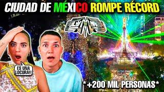 CIUDAD DE MEXICO ROMPE RÉCORD con EVENTO de POLYMARCHS **+200 MIL PERSONAS** #reaccion