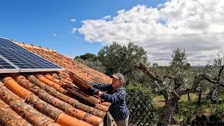 IT'S A DISASTER - Roofing & Window Woes - Off Grid Building in Portugal