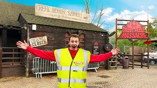 BEHIND THE SCENES OF: CREEK FREAK MASSACRE | THORPE PARK